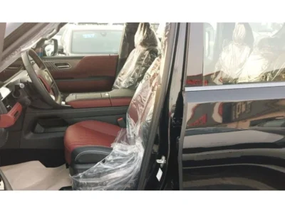 2025 Infiniti QX80 AUTOGRAPH 3.5 Litres 6 Cylinders Petrol Engine Black Red SUV Automatic