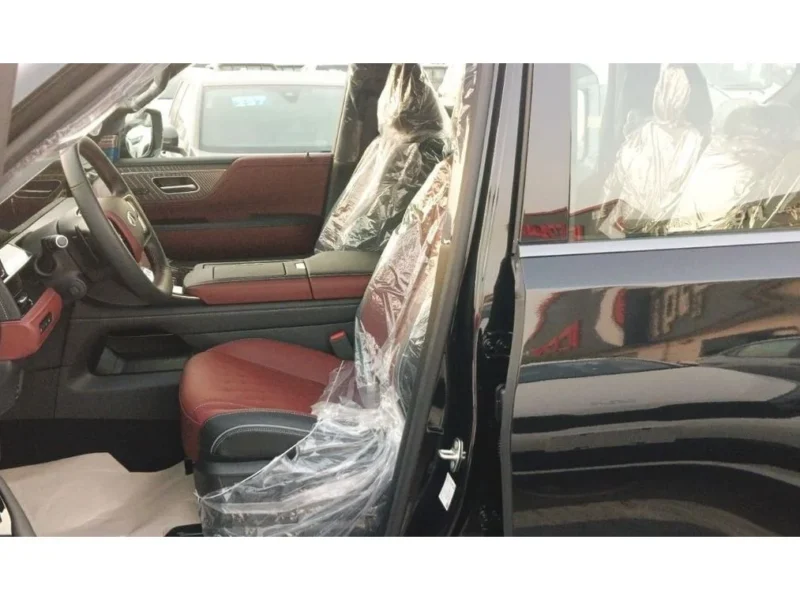 2025 Infiniti QX80 AUTOGRAPH 3.5 Litres 6 Cylinders Petrol Engine Black Red SUV Automatic