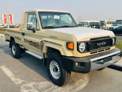 2025 Toyota Land Cruiser 79 SINGLE CABIN 2.8L 4 Cylinder DIESEL Beige Pickup Truck