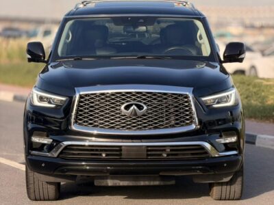 2019 Infiniti QX80 Luxe 5.6 Litres V8 VVT Black SUV 4WD Full option American Specs