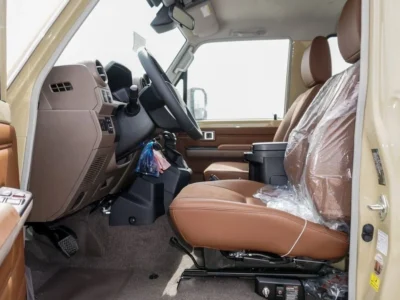 2025 Toyota Land Cruiser 70 LX 2.8 Litres 4 Cylinders Diesel Engine Beige Tan SUV GCC