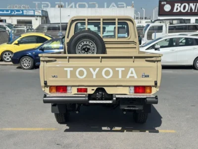 2025 Toyota Land Cruiser Pick Up STD 4.0L V6 SINGLE CAB Utility Beige Pickup Truck