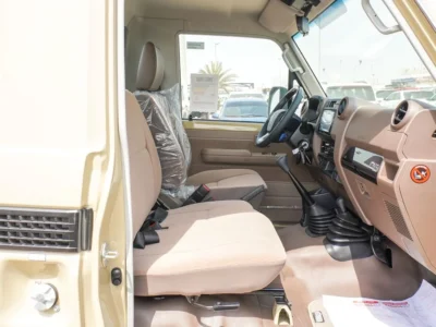 2025 Toyota Land Cruiser Pick Up 4.0L V6 SINGLE CABIN Beige Pickup Truck