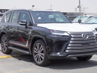 2025 Lexus LX600 3.5 Litres V6 Petrol Engine Black Burgundy SUV Automatic GCC Specs