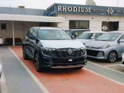 2025 Renault Koleos 2.5 Litres 4 Cylinders Petrol Engine Black Tan SUV GCC Specs