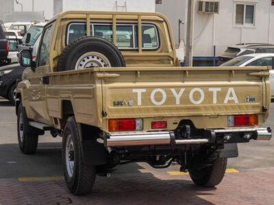 2025 Toyota Land Cruiser Pick Up 4.0L V6 SINGLE CABIN Beige Pickup Truck