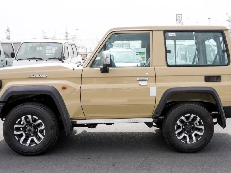 2025 Toyota Land Cruiser 70 LX 2.8 Litres 4 Cylinders Diesel Engine Beige Tan SUV GCC