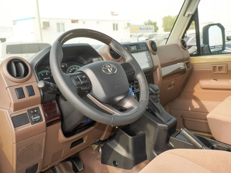 2025 Toyota Land Cruiser Pick Up LX 4.0L V6 SINGLE CABIN Beige Tan Pickup Truck