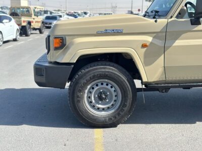 2025 Toyota Land Cruiser Pick Up STD 4.0L V6 SINGLE CAB Utility Beige Pickup Truck
