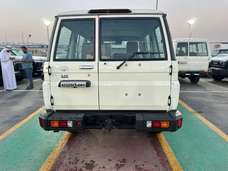 2025 Toyota Land Cruiser 70 LX 2.8 Litres 4 Cylinders Diesel Engine White Brown SUV GCC