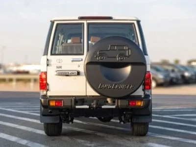 2024 Toyota Land Cruiser Hard Top LC76 2.8 Litres 4 Cylinders Diesel White Tan SUV