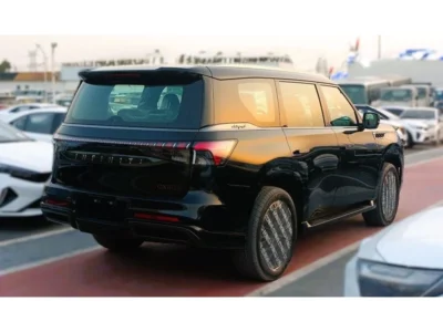 2025 Infiniti QX80 AUTOGRAPH 3.5 Litres 6 Cylinders Petrol Engine Black Red SUV Automatic