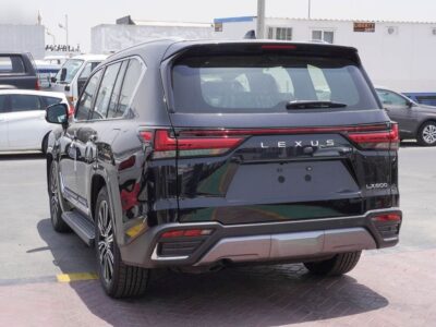 2025 Lexus LX600 3.5 Litres V6 Petrol Engine Black Burgundy SUV Automatic GCC Specs