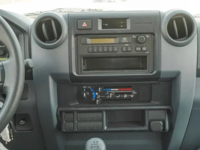 2025 Toyota Land Cruiser 4.2 Litres 6 Cylinders Diesel Engine White Grey Pickup Truck MT