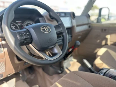 2025 Toyota Land Cruiser Pick Up STD 4.0L V6 SINGLE CAB Utility Beige Pickup Truck