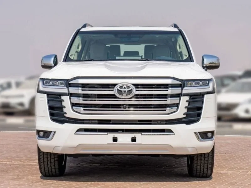 2025 TOYOTA LAND CRUISER VXR 3.3 Litres 6 Cylinders Diesel Engine White Beige SUV