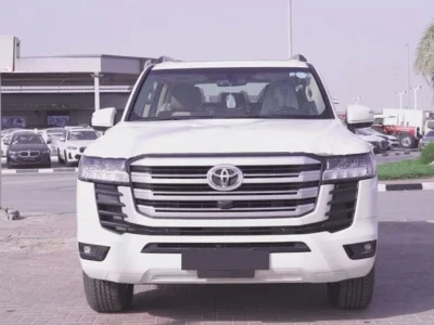 2024 Toyota Land Cruiser GXR 3.5L 6 Cylinder Petrol Twin Turbo Engine White Beige SUV