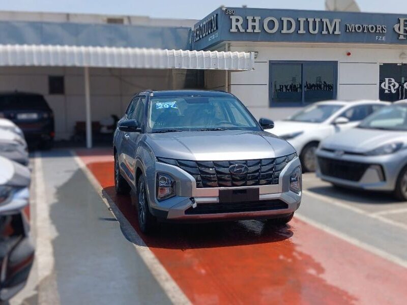 2025 Hyundai Creta 1.5 Litres 4 Cylinders Petrol Engine Grey Black SUV GCC Specs