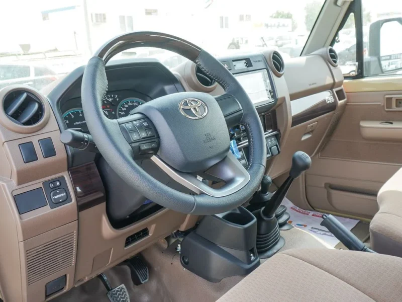 2025 Toyota Land Cruiser Pick Up 4.0L V6 SINGLE CABIN Beige Pickup Truck