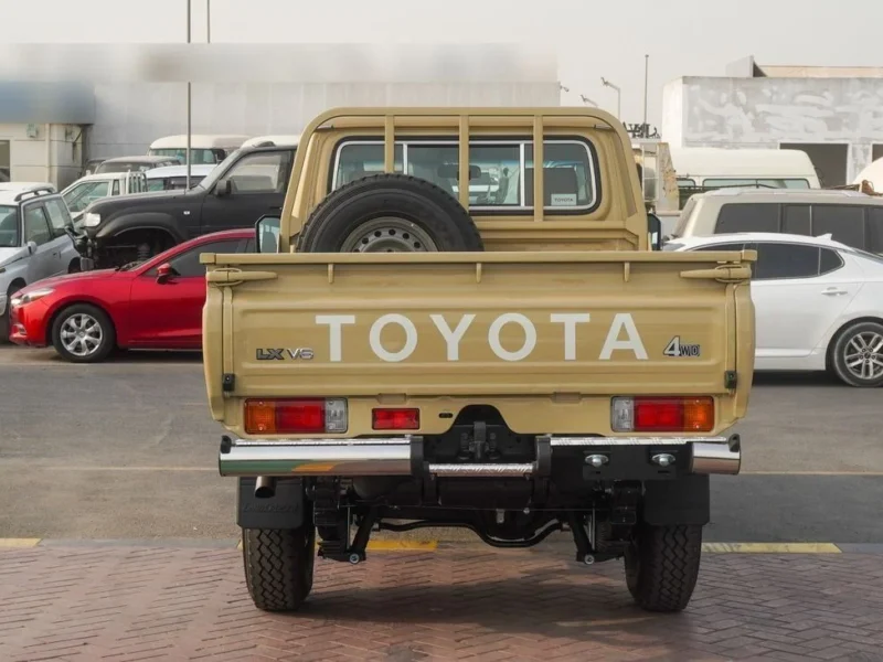 2025 Toyota Land Cruiser Pick Up LX 4.0L V6 SINGLE CABIN Beige Tan Pickup Truck
