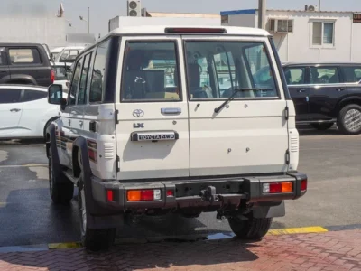 2025 Toyota Land Cruiser 70 2.8 Litres 4 Cylinders Diesel Engine White Tan SUV GCC