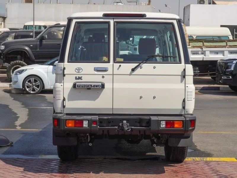 2025 Toyota Land Cruiser 70 2.8 Litres 4 Cylinders Diesel Engine White Tan SUV GCC
