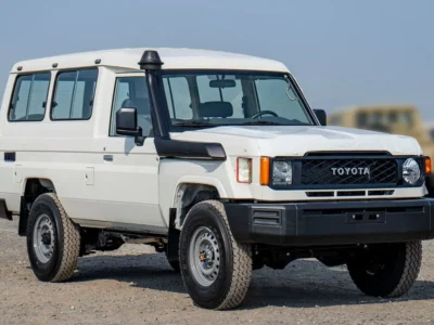 2025 Toyota LC78 Hard Top 4.2 Litres V6 Diesel Engine Manual White Grey SUV