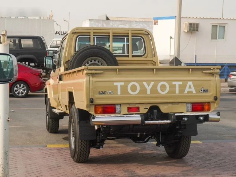 2025 Toyota Land Cruiser Pick Up LX 4.0L V6 SINGLE CABIN Beige Tan Pickup Truck