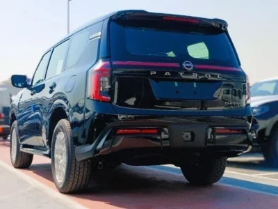 2025 Nissan Patrol SE Platinum City 3.8 Litres 6 Cylinders Petrol Engine Black Red SUV GCC