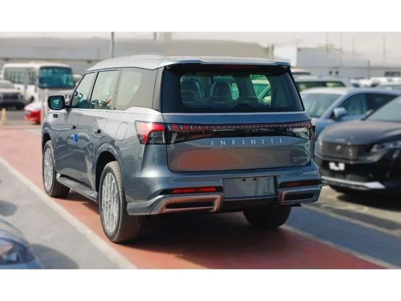 2025 Infiniti QX80 SENSORY 3.5 Litres 6 Cylinders Petrol Engine Grey Tan SUV Automatic