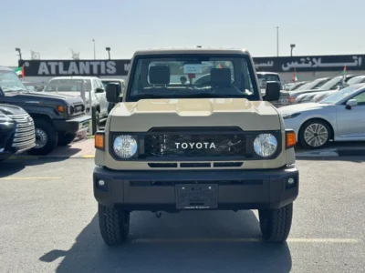 2025 Toyota Land Cruiser Pick Up STD 4.0L V6 SINGLE CAB Utility Beige Pickup Truck