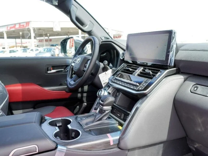2025 Toyota Land Cruiser VXR 3.3 Litres 6 Cylinders Diesel Engine Black Red SUV GCC