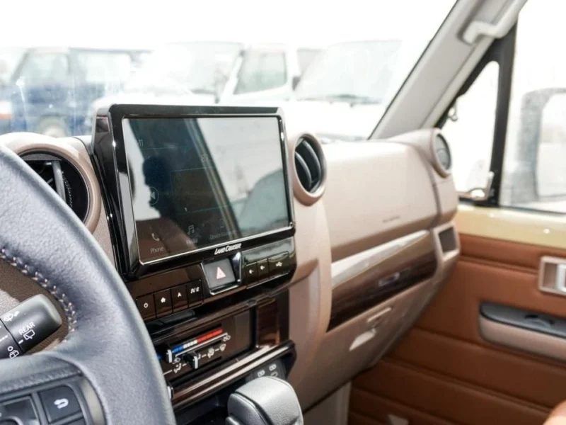 2025 Toyota Land Cruiser 70 LX 2.8 Litres 4 Cylinders Diesel Engine Beige Tan SUV GCC