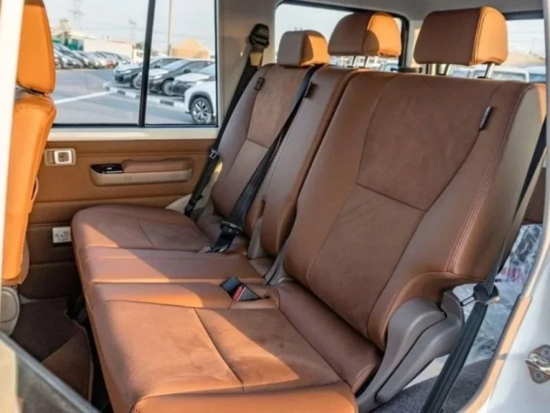 2024 Toyota Land Cruiser Hard Top LC76 2.8 Litres 4 Cylinders Diesel White Tan SUV
