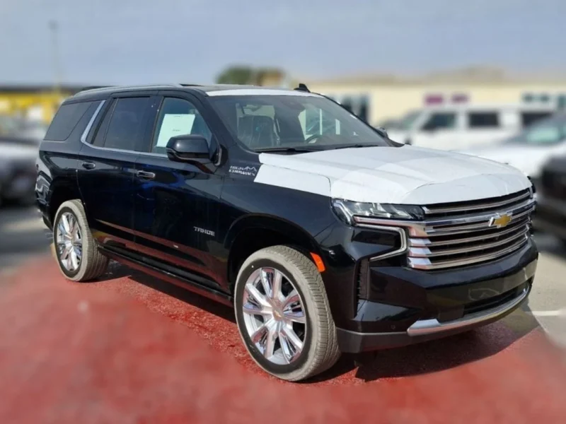 2023 Chevrolet Tahoe 6.2 Litres Petrol V8 High Country Black Tan SUV Automatic
