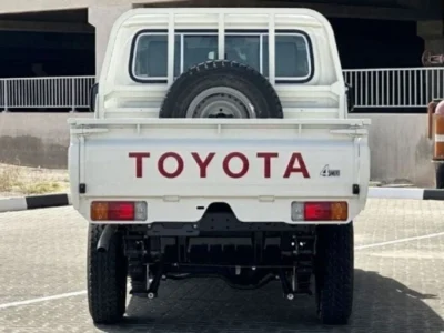 2025 Toyota Land Cruiser Pickup LC79 DC 4.2L 6 Cylinders Diesel Engine White Grey Pickup