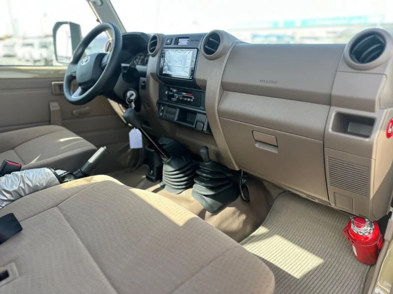 2025 Toyota Land Cruiser Pick Up STD 4.0L V6 SINGLE CAB Utility Beige Pickup Truck