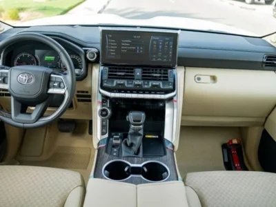 2025 TOYOTA LAND CRUISER VXR 3.3 Litres 6 Cylinders Diesel Engine White Beige SUV