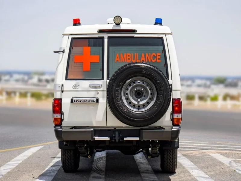 2025 Toyota Land Cruiser 78 Hard Top Ambulance 4.2 Litres V6 Diesel Engine White Grey SUV