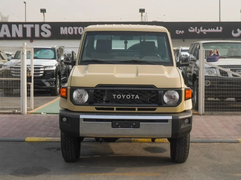 2025 Toyota Land Cruiser Pick Up LX 4.0L V6 SINGLE CABIN Beige Tan Pickup Truck