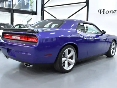 2010 Dodge Challenger Srt8 8 Cylinders Petrol Engine Purple Black Coupe GCC Specs