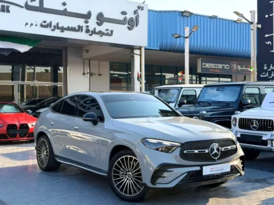 2025 Mercedes-Benz GLC 200 4 Cylinders Petrol Engine Grey Red Coupe GCC Specs