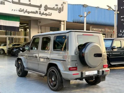 2023 Mercedes-Benz G-Class G 63 AMG 4.0 Litres V8 Petrol Engine Grey White SUV GCC Specs
