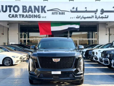 2025 Cadillac Escalade Sport Platinum 8 Cylinders Petrol Engine Black Red SUV GCC Specs