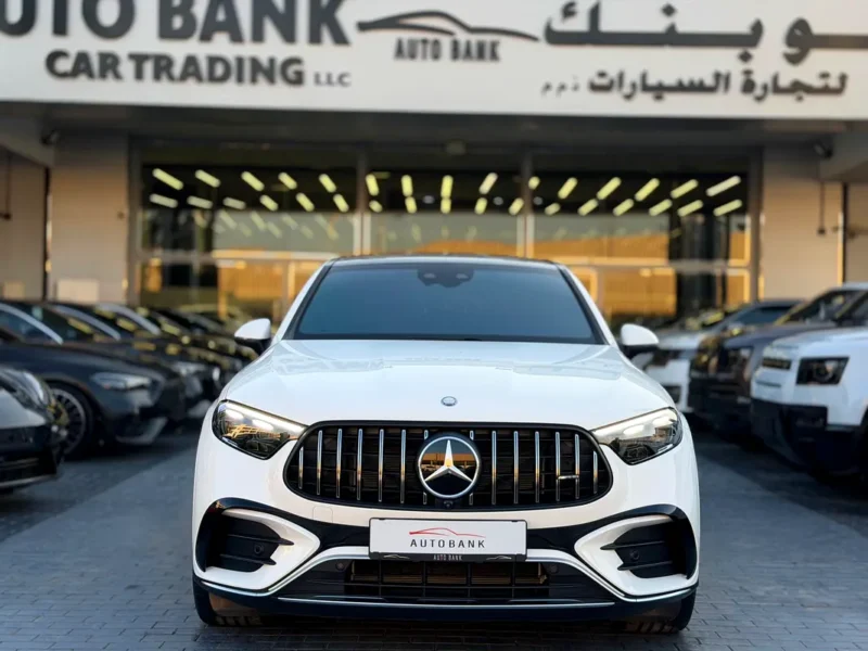 2025 Mercedes-Benz GLC Coupe GLC 43 AMG 4Matic 4 Cylinders Engine White Black Coupe