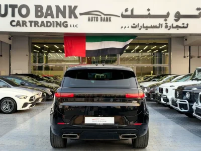 2023 Land Rover Range Rover Sport P400 Dynamic HSE 6 Cylinders Engine Black Red SUV GCC