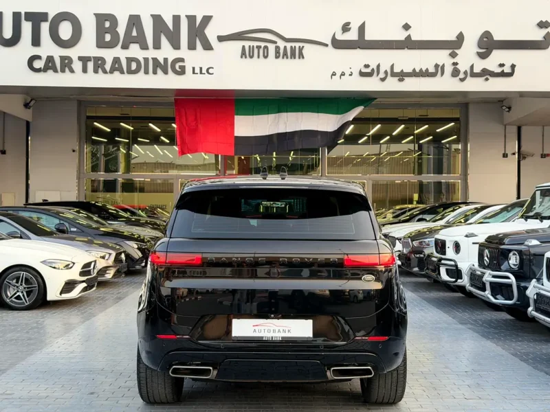 2023 Land Rover Range Rover Sport P400 Dynamic HSE 6 Cylinders Engine Black Red SUV GCC