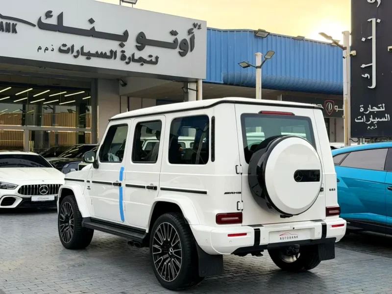 2026 Mercedes-Benz G-Class G 63 AMG 4.0 Litres V8 Petrol Engine White Red SUV Korean Specs