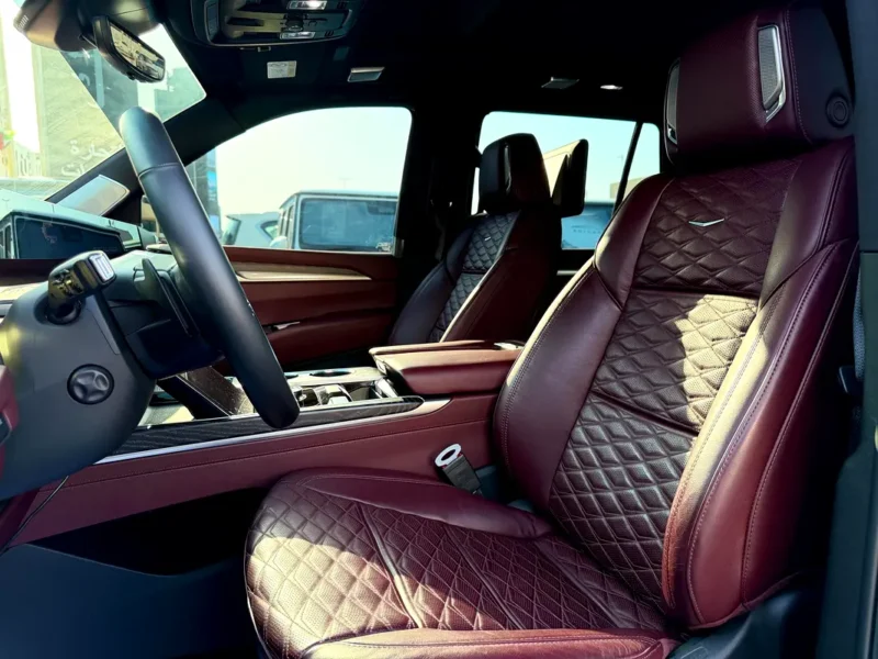 2025 Cadillac Escalade Sport Platinum 8 Cylinders Petrol Engine Black Red SUV GCC Specs