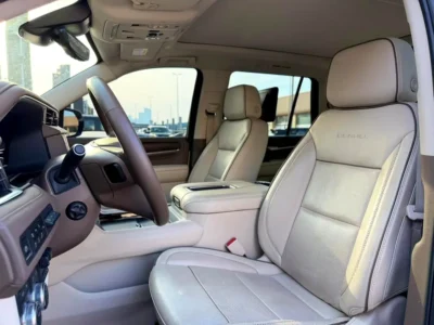 2024 GMC Yukon Denali 8 Cylinders Petrol Engine Black Brown SUV GCC Specs Automatic